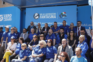 Carovana Uil 2025 - palco