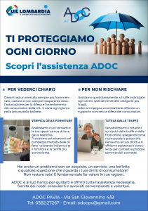 Volantino Servizi Adoc Pavia